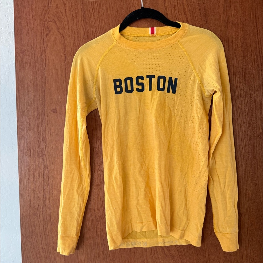 Tracksmith Merino Boston Long Sleeve